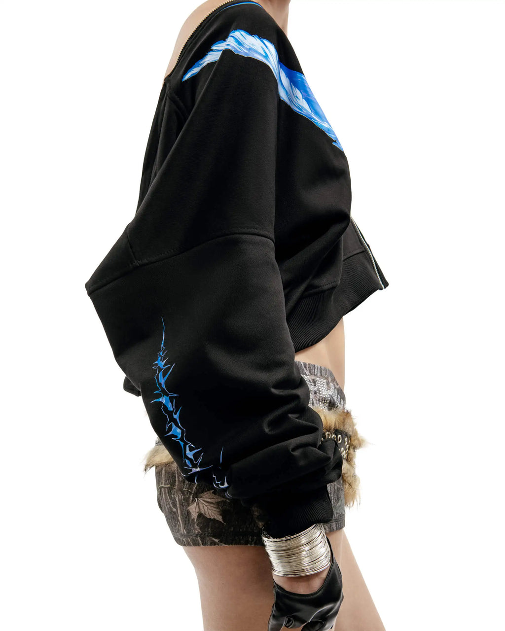 Obsidian Wing zipper