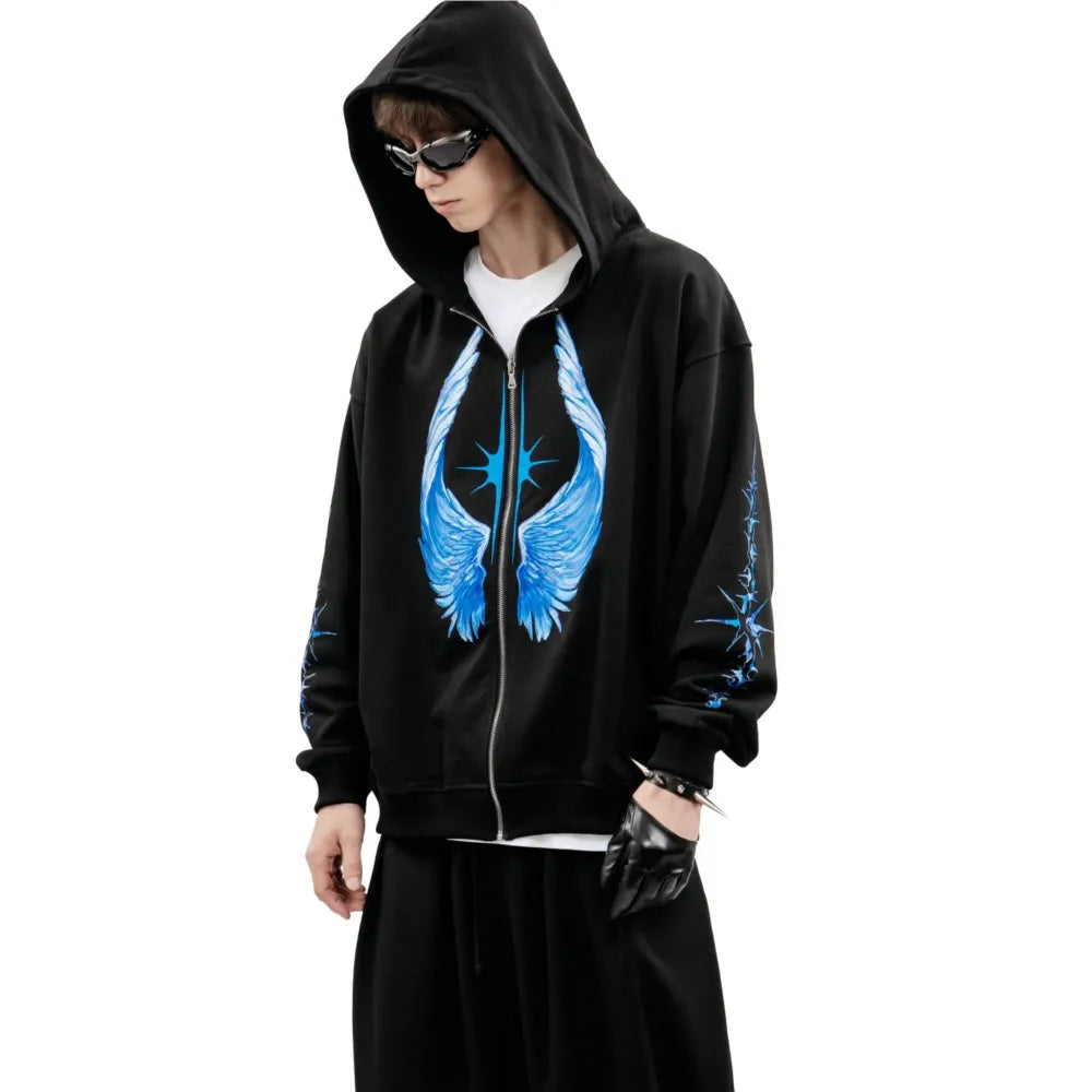 Obsidian Wing zipper